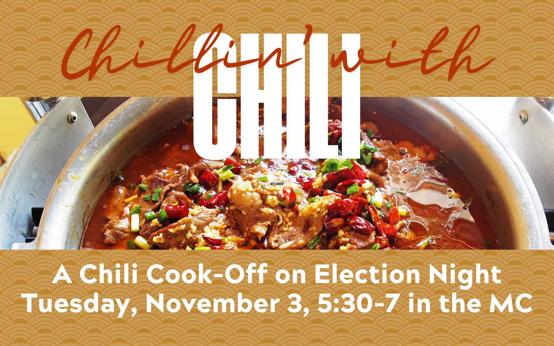 Chillin' with Chili on Election Night