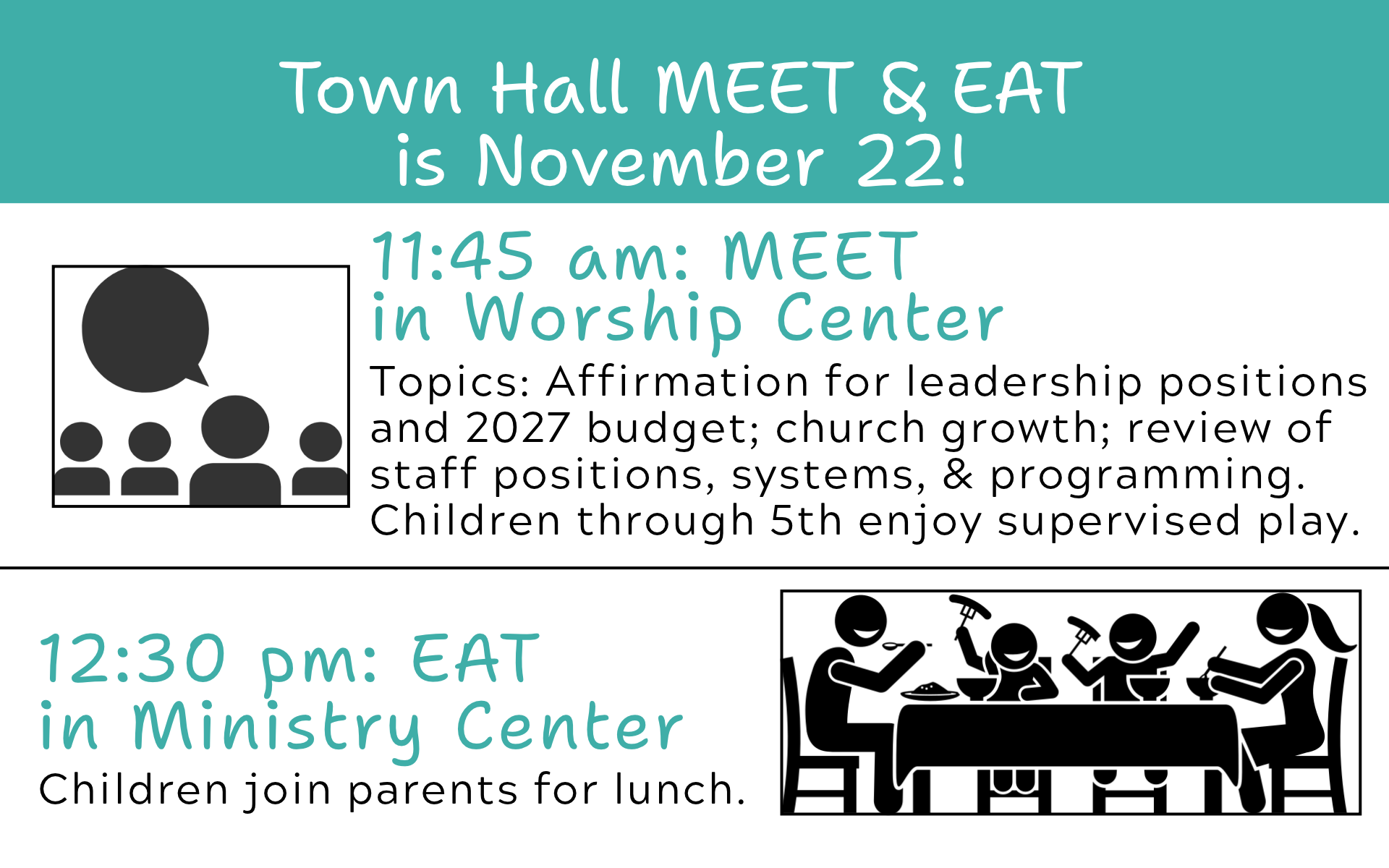 Town Hall Meet & Eat