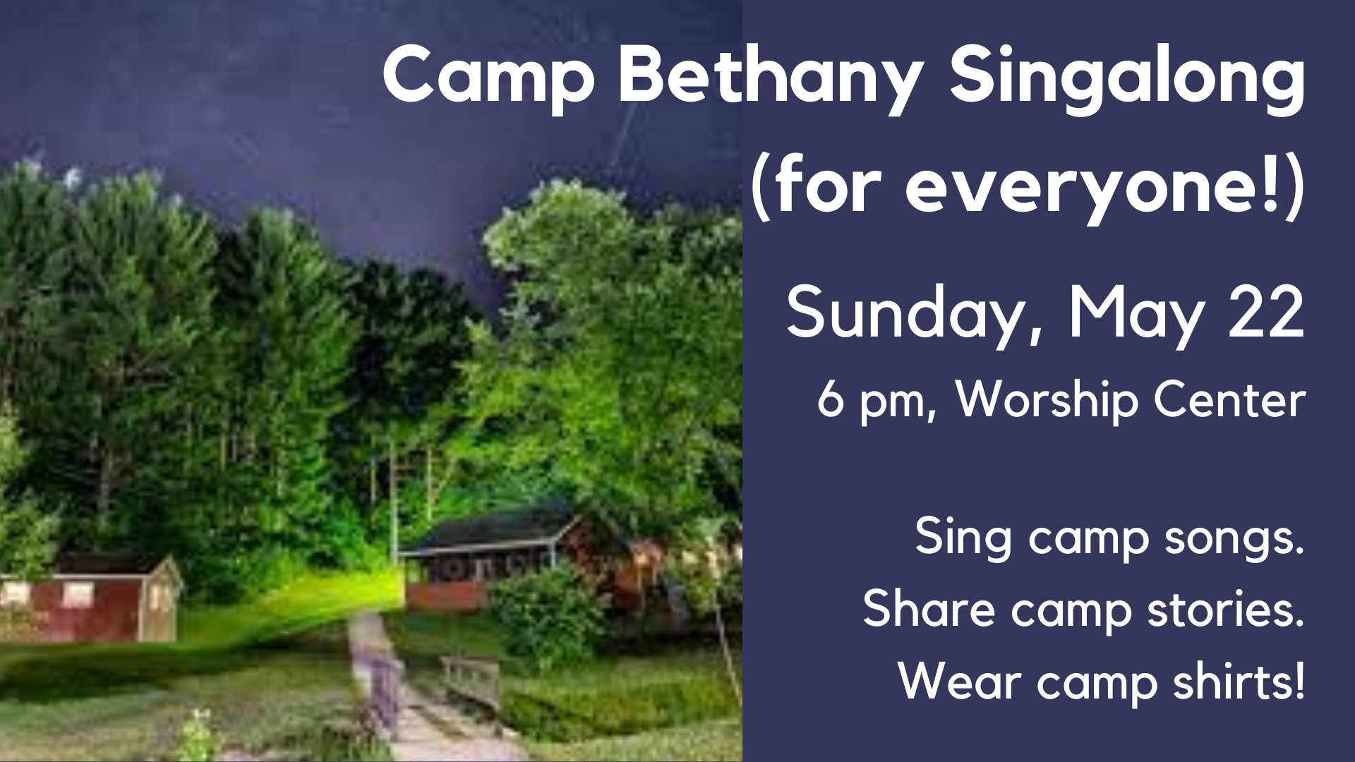 Camp Singalong